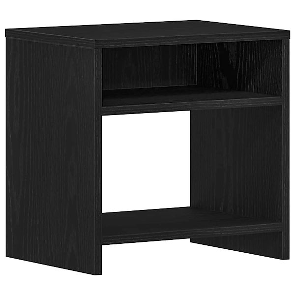 vidaXL Nachttisch Schwarz Eichen-Optik 40x30x40 cm Holzwerkstoff 862363 günstig online kaufen