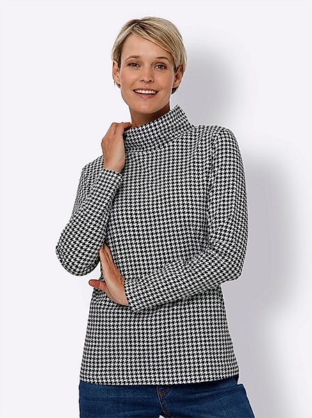 Sieh an! T-Shirt Rollkragenshirt . günstig online kaufen