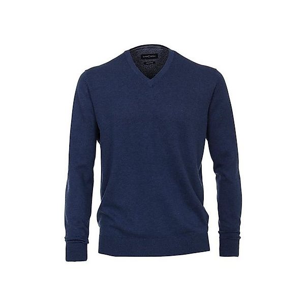CASAMODA Rundhalspullover ’Rollkragenpullover für Herren in blau’ (1-tlg) günstig online kaufen