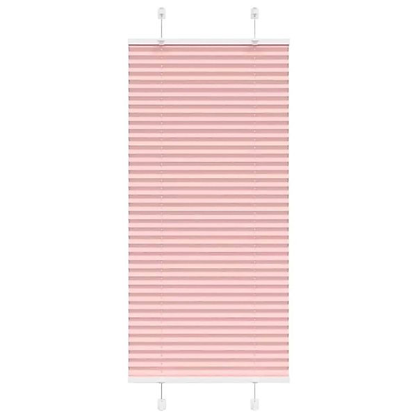 vidaXL Plissee Rosa 60x100 cm Stoffbreite 59,4 cm Polyester 4015424 günstig online kaufen