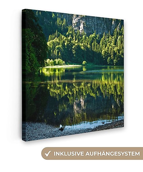 OneMillionCanvasses® Leinwandbild Blick vom Ufer des günstig online kaufen
