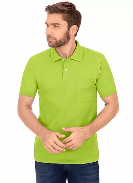 Trigema Poloshirt "TRIGEMA Polohemd mit Brusttasche" günstig online kaufen