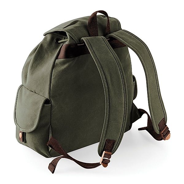 Quadra Cityrucksack Vintage Canvas Rucksack für günstig online kaufen