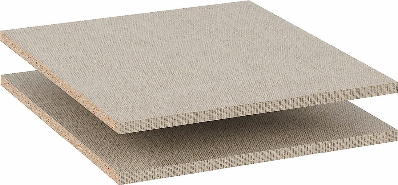 rauch Einlegeboden "Zubehör für Rauch-Schwebetürenschränke ORANGE" 2er-Set günstig online kaufen