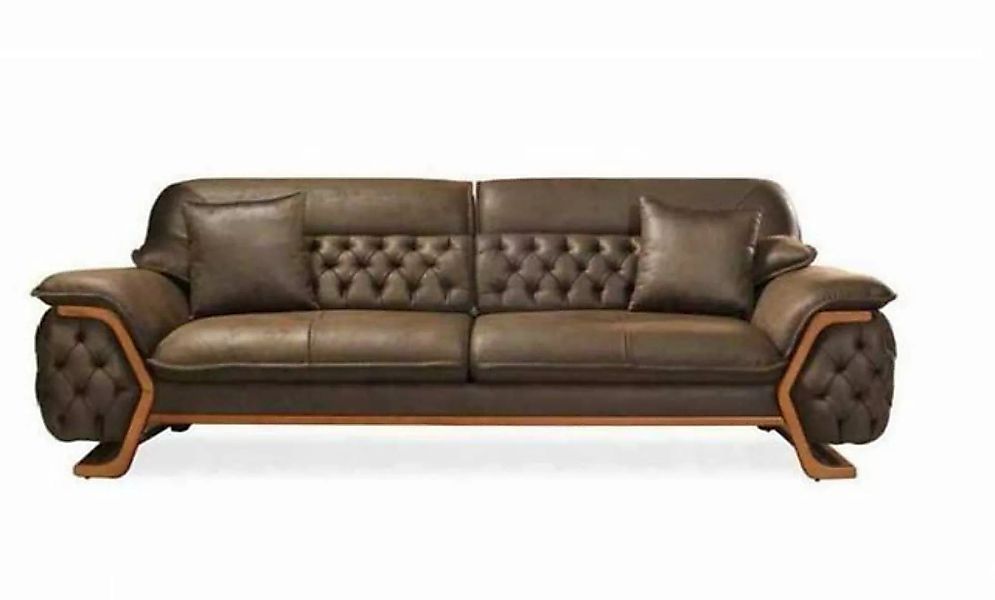 JVmoebel 2-Sitzer Sofa 3 Sitzer Chesterfield Couch Polster Wohnzimmer Sofas günstig online kaufen