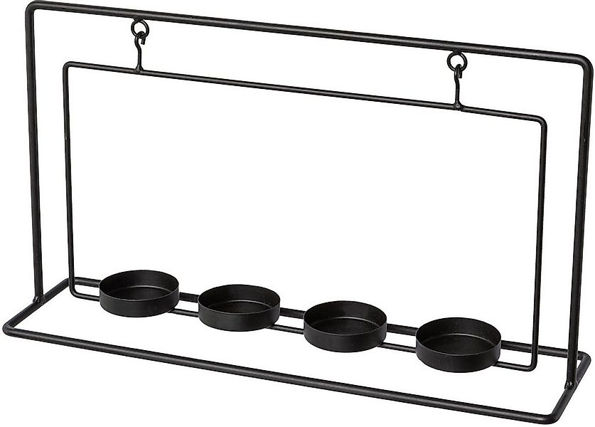 Creativ deco Teelichthalter Weihnachtsdeko (1 St), außergewöhnliche Form, f günstig online kaufen