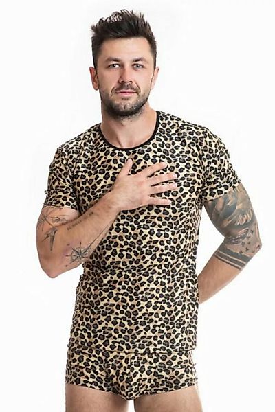 Anais for Men Shirttop Anais for Men - Herren T-Shirt 053556 leopard - (2XL günstig online kaufen