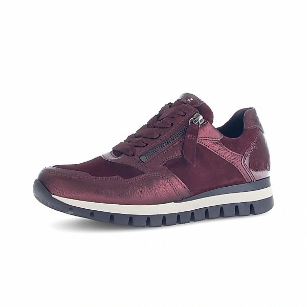 Gabor Sneaker "Sneaker low Materialmix Leder" günstig online kaufen