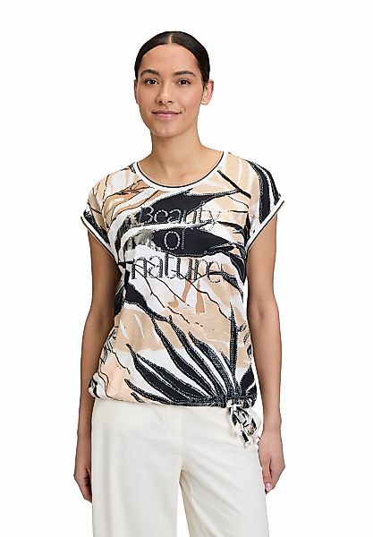 Betty Barclay Kurzarmshirt "Betty Barclay Damen Printshirt mit Tunnelzug", günstig online kaufen