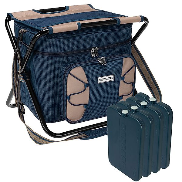 anndora Campinghocker mit Kühltasche inkl. 4 günstig online kaufen