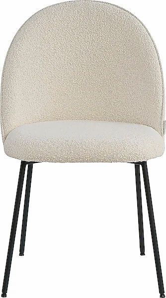 TOM TAILOR HOME Polsterstuhl (Set) 2 Stk. Bouclé mit abgerundeter Rückenleh günstig online kaufen