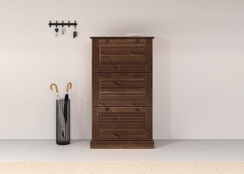 Home affaire Schuhschrank Liotta Mit 3 günstig online kaufen