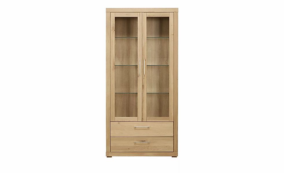 smart Vitrine  Oslo ¦ holzfarben ¦ Maße (cm): B: 91 H: 189 T: 42.0 Schränke günstig online kaufen