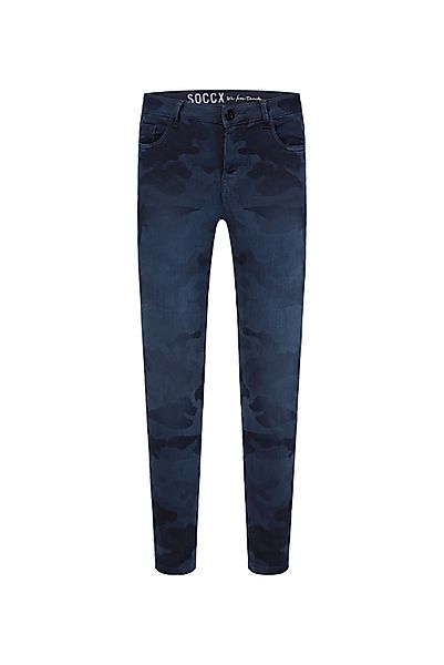 SOCCX Slim-fit-Jeans, mit verkürztem Bein günstig online kaufen