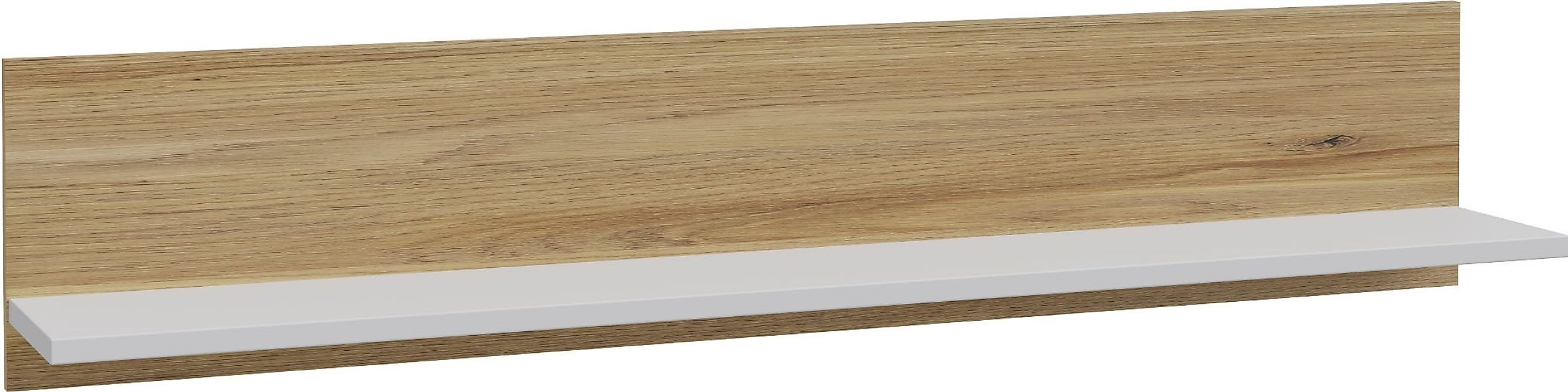 FORTE Wandboard "Como", Wandregal, zweifarbig,klare Linien, einfache Montag günstig online kaufen