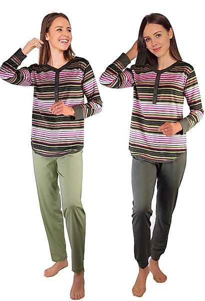 Consult-Tex Pyjama Damen Pyjama Schlafanzug DW110 günstig online kaufen