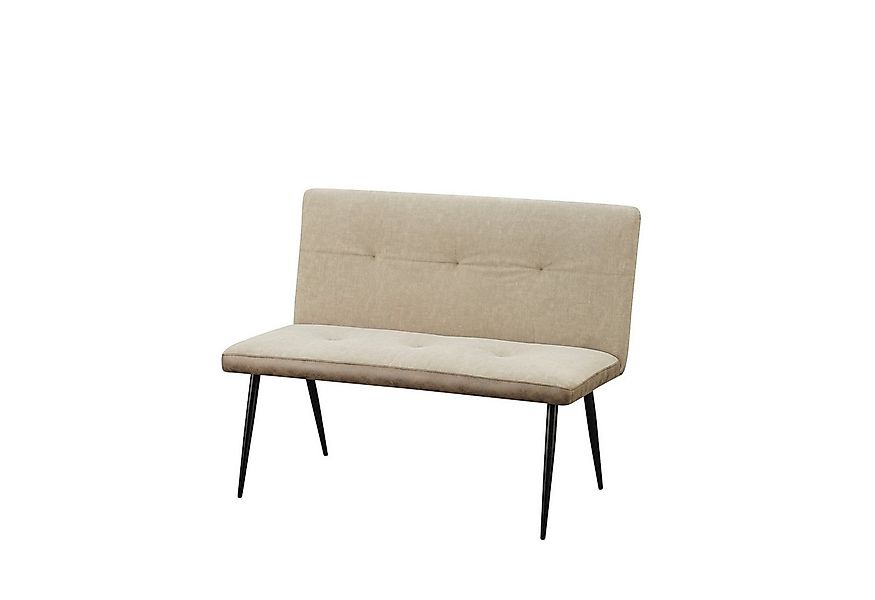 HTI-Living Polsterbank 2-Sitzer Bank Antikbraun/Taupe Joschka (Stück, 1-St. günstig online kaufen