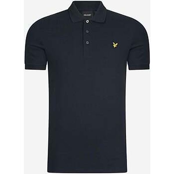 Lyle & Scott  T-Shirts & Poloshirts Plain polo shirt - dark navy günstig online kaufen