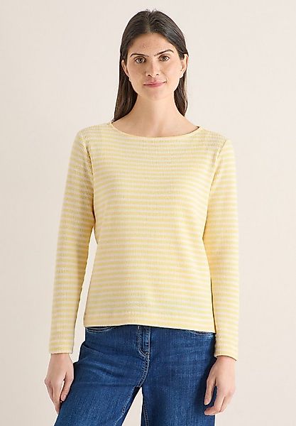 CECIL Langarmshirt mit U-Boot-Ausschnitt günstig online kaufen