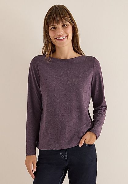 CECIL Langarmshirt im Melange Look günstig online kaufen