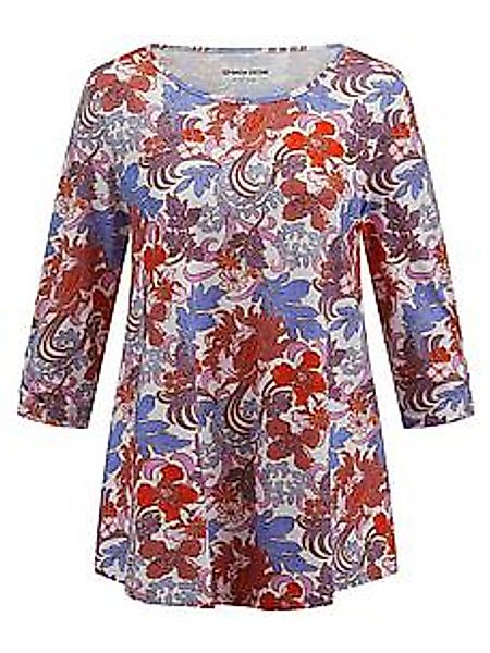 Long-Shirt Filippa Green Cotton orange günstig online kaufen