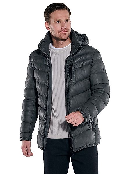 Engbers Lederjacke Herren Lederjacke regular, Indigoblau günstig online kaufen