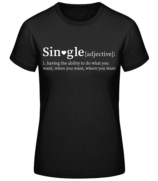 Single · Frauen Basic T-Shirt günstig online kaufen