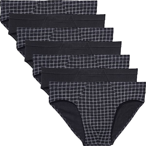 REDBEST Slip Herren-Slip 7er-Pack Single-Jersey Uni: günstig online kaufen