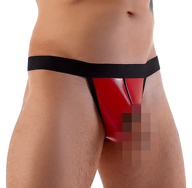 Svenjoyment Slip Männer String aus Lack günstig online kaufen