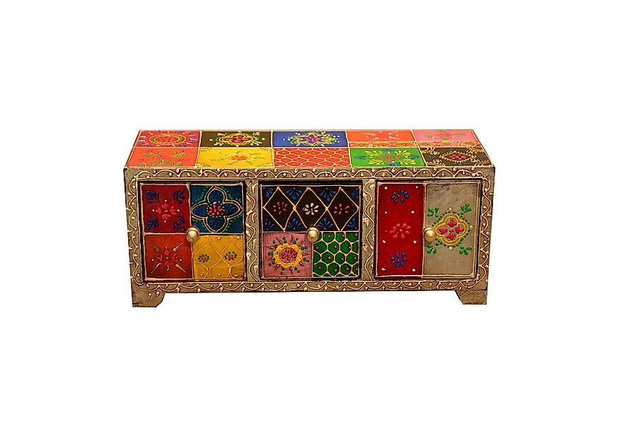Casa Moro Schmuckkasten Orientalische Mini-Kommode Chandi mit 3 Schubladen günstig online kaufen