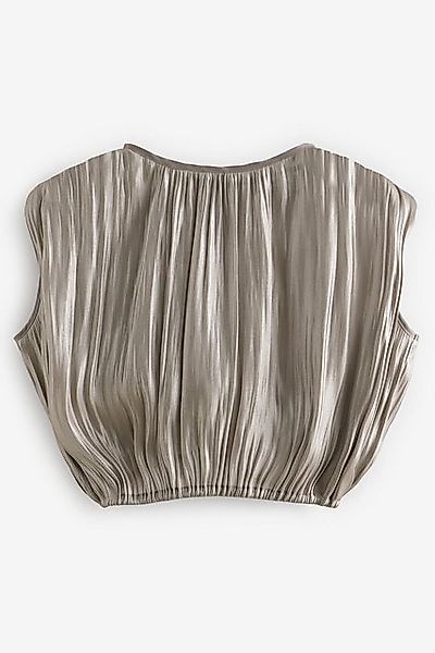 Next Bandeautop Trägerloses Satin-Top mit exotischem günstig online kaufen