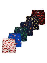 Sugar Pine Boxer Webboxershorts weit Motive günstig online kaufen