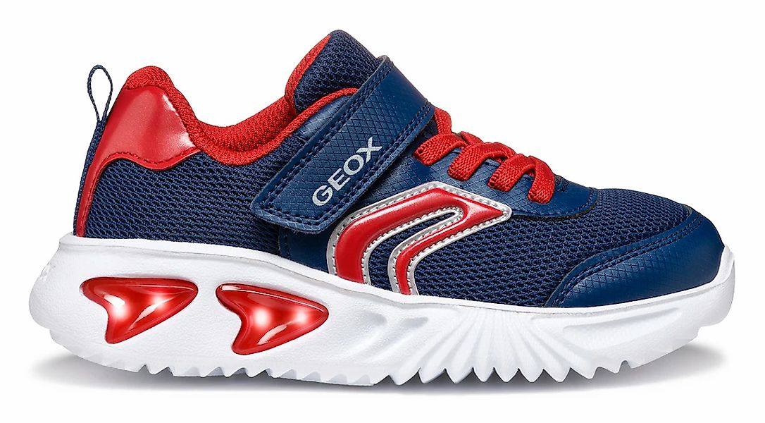 Geox Sneaker "J ASSISTER BOY Blinkschuh", Sportschuh, Klettschuh mit auffäl günstig online kaufen