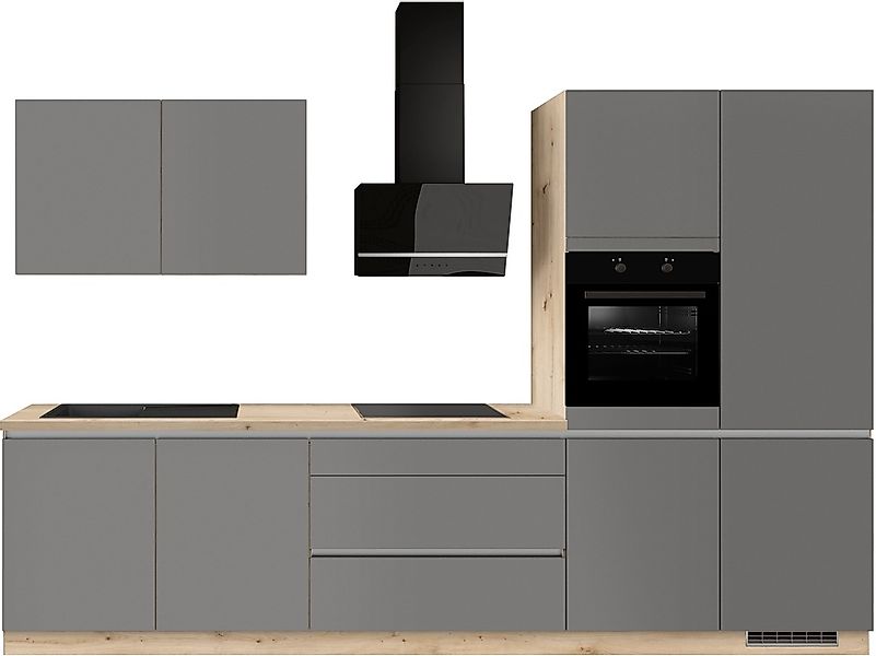 IMPULS KÜCHEN Küche ""Dublin", Anti Fingerprint Oberfläche, Schubkästen mit günstig online kaufen