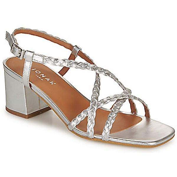 Jonak  Sandalen 88-TBC-CUIR-METALLISE-ARGENT günstig online kaufen