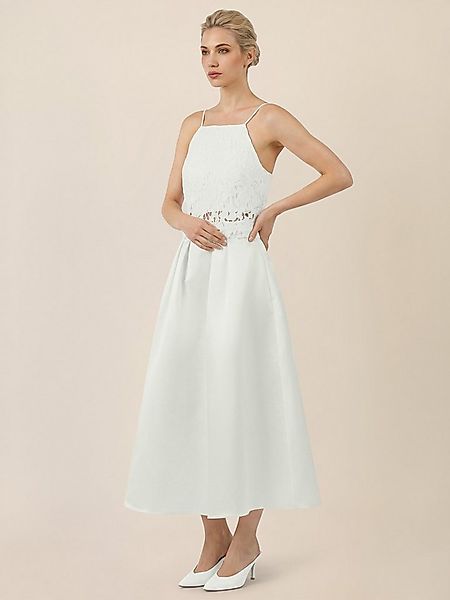 Apart Brautkleid mit A-Linienrock und Spaghettiträgern günstig online kaufen