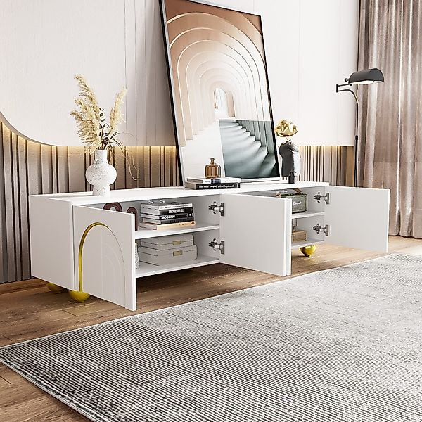 STILVORA Lowboard 170×38cm TV-Schrank in wohnzimmer,Fernsehschrank günstig online kaufen