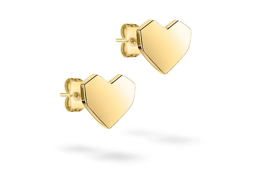 Liebeskind Berlin Paar Ohrstecker Schmuck Edelstahl Urban Heart Herz günstig online kaufen