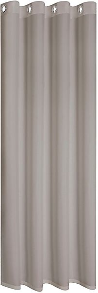 Gerster Vorhang "Ilia" Ösen 1 Stk. tlg. HxB: 235x140, klasischer Uni Ösensc günstig online kaufen