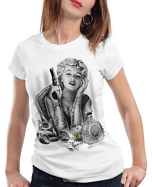 style3 T-Shirt Marilyn Tattoo Heartbreaker monroe günstig online kaufen