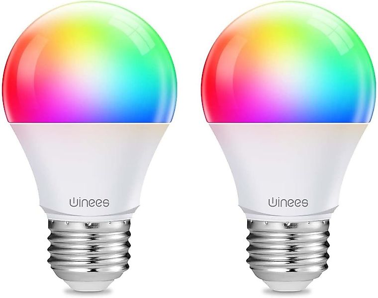 LA CUTE Deckenstrahler Alexa Google Home Wlan Smart RGBW LED Glühbirne E27, günstig online kaufen