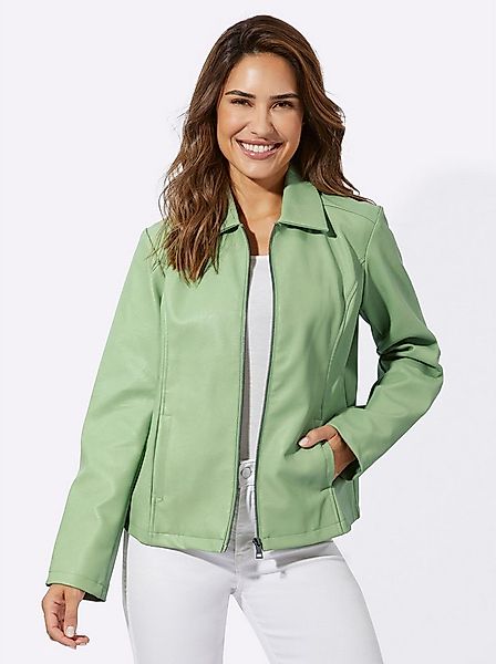 Sieh an! Allwetterjacke Lederimitatjacke . günstig online kaufen