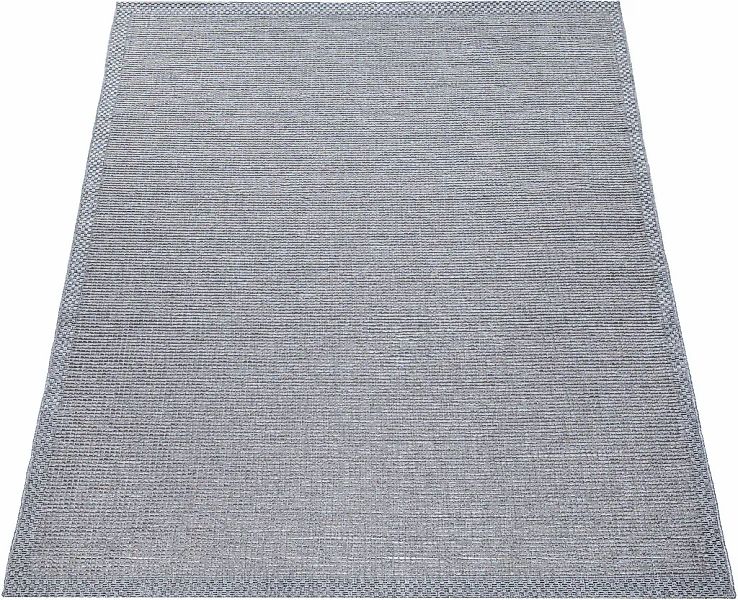 Paco Home Teppich "Quebec 135" rund 4 mm Höhe Flachgewebe, meliert, In- und günstig online kaufen