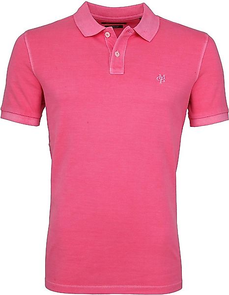 Marc O'Polo Poloshirt Garment Dyed Ibis Rosa - Größe L günstig online kaufen