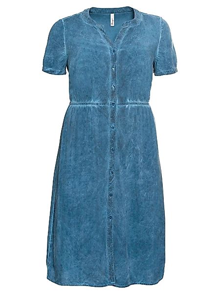 Sheego Blusenkleid "Große Größen", aus Viskose, in Oil-dyed-Waschung günstig online kaufen