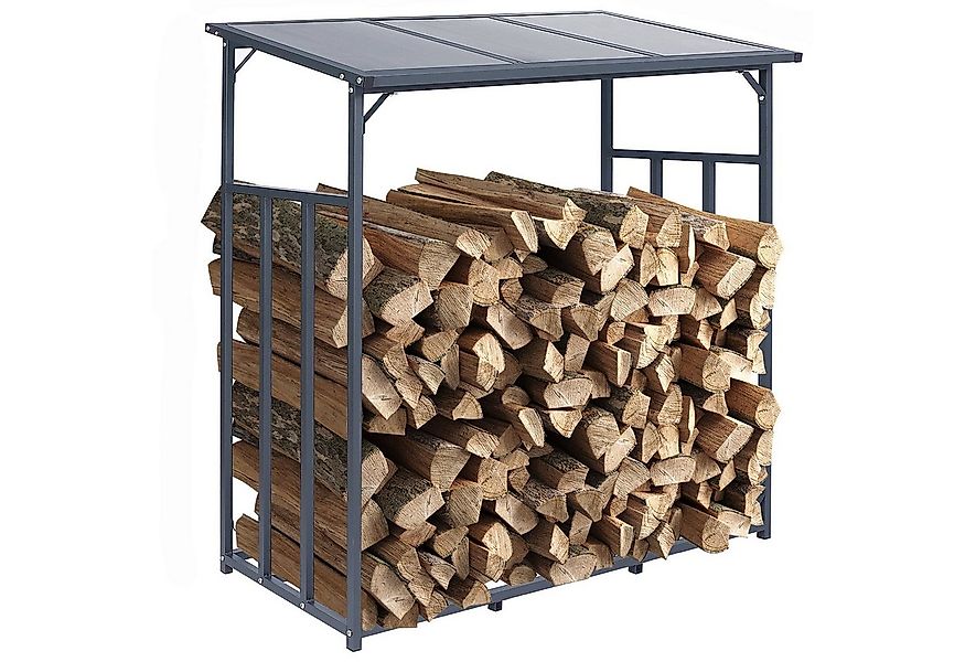 Grasekamp Kaminholzregal Kaminholzunterstand 143x60x130/145cm, BxTxH:70x70x günstig online kaufen