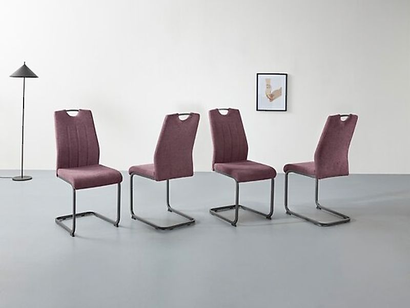 HELA Freischwinger »CHRISTINA«, (Set), 4 St., Webstoff, 1, 2 oder 4 Stück, günstig online kaufen