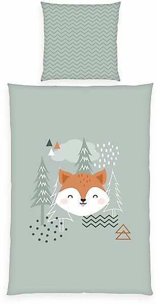 Baby Best Wendebettwäsche "Young Collection Nordic Forest" 2 Stk. tlg. mit günstig online kaufen