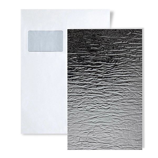 Wallface 1 MUSTERSTÜCK S-19346 DIN A5 Wandpaneel Muster CRASHED MIRROR SILV günstig online kaufen