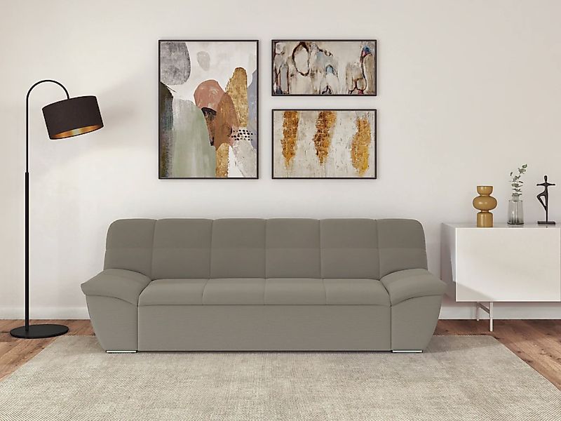 DOMO collection 3-Sitzer "Splash, moderne Steppung im Sitz und Rücken, komf günstig online kaufen